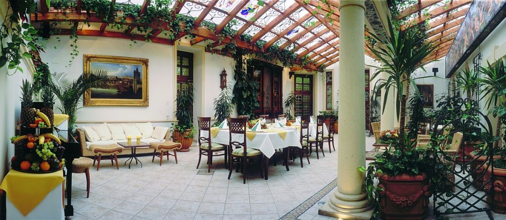 Green Garden Hotel Praga Restaurante foto